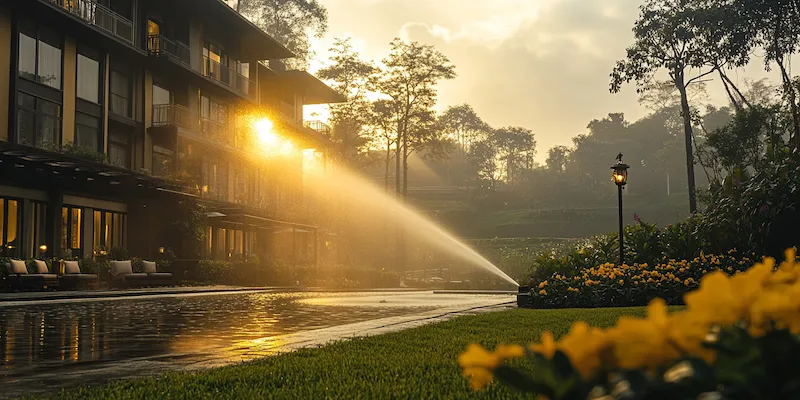 Jak rozprowadzić nawadnianie ogrodu?