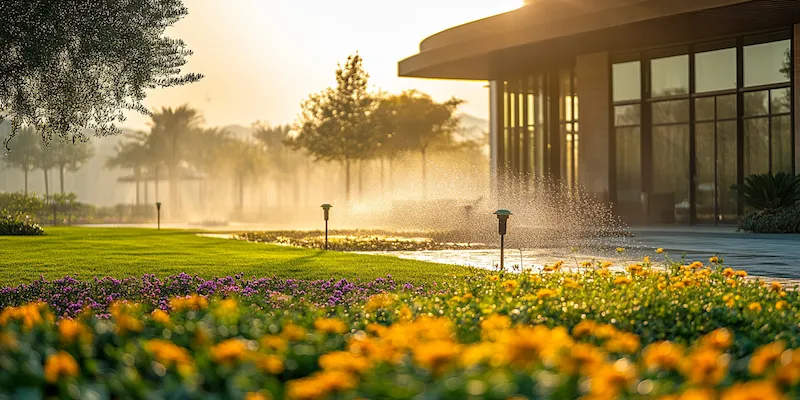 Nawadnianie ogrodu jakie rury?